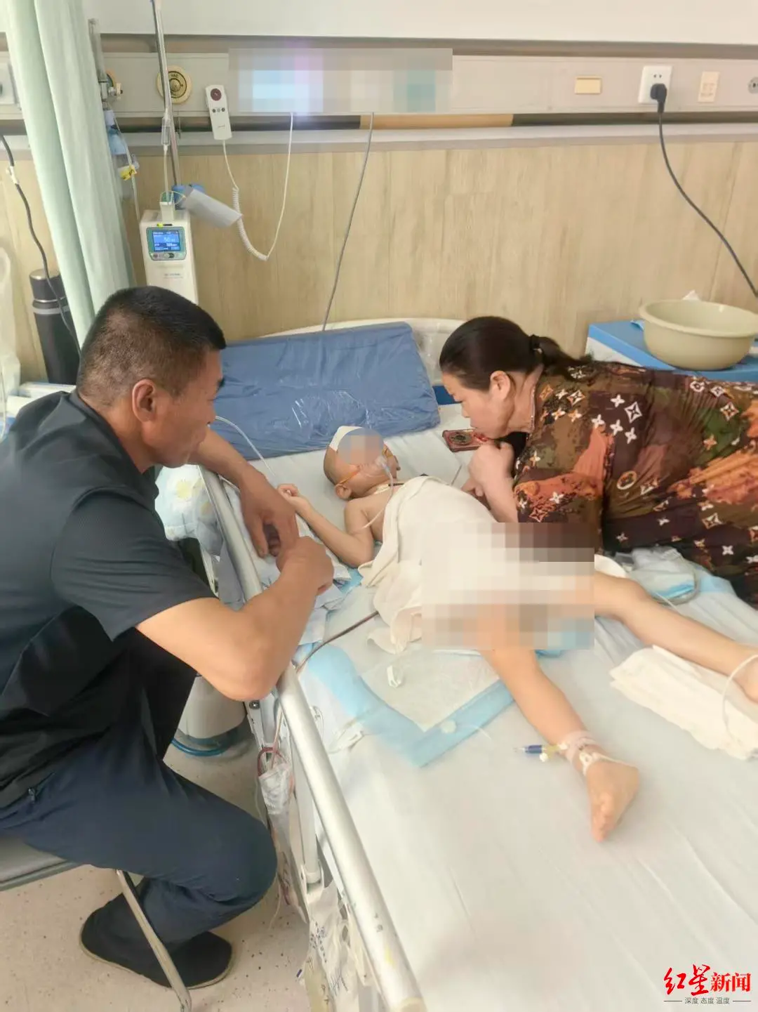 3岁孩子7楼坠下奇迹生还 胸椎骨折、肺挫伤